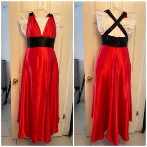 Jovani Red Dress w/slit
